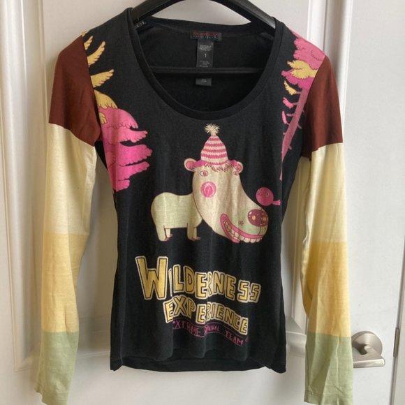 Rare vintage Custo Barcelona long-sleeved tee - Picture 1 of 6